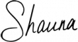 Shauna's signature